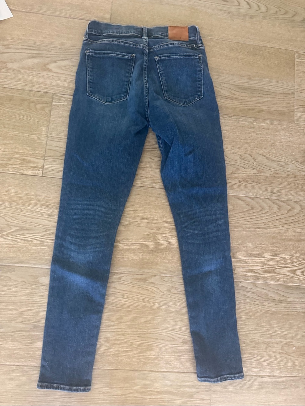 Classic Lucky Dark Wash Skinny Jeans - Blue - Picture 3 of 3
